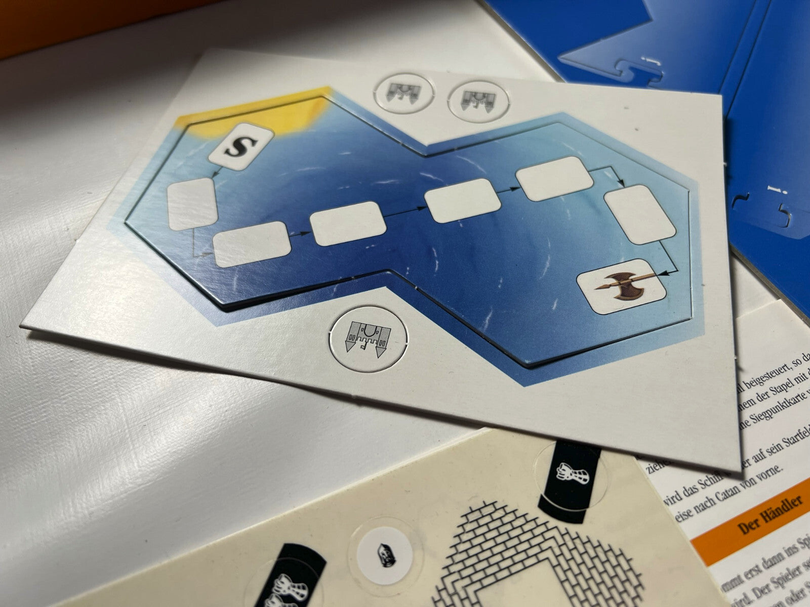 Die Siedler von Catan Städte und Ritter Erweiterung HOLZ - Innen unbespielt -TOP - Ansicht 7