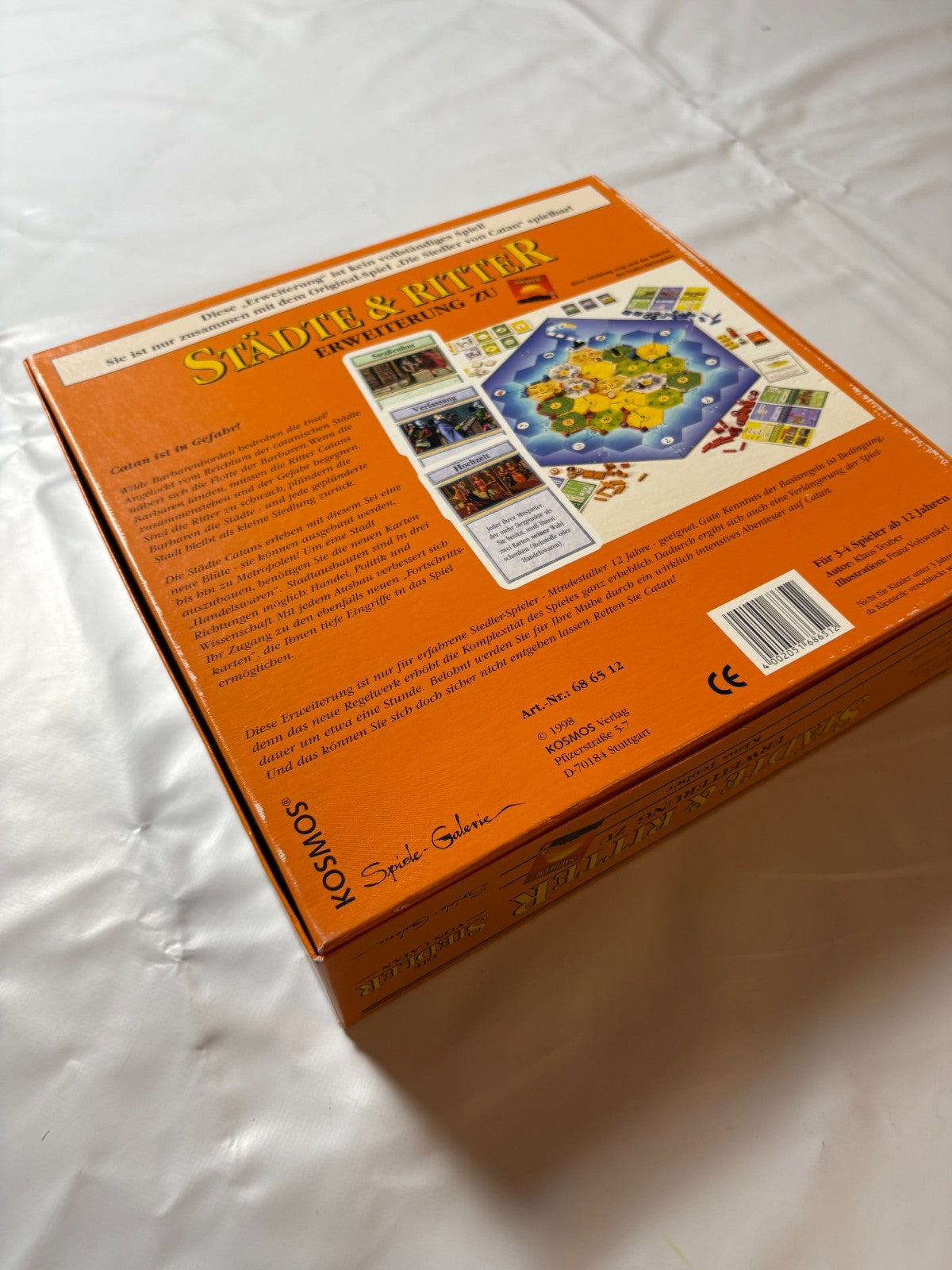 Die Siedler von Catan Städte und Ritter Erweiterung HOLZ - Vollständig - Ansicht 13