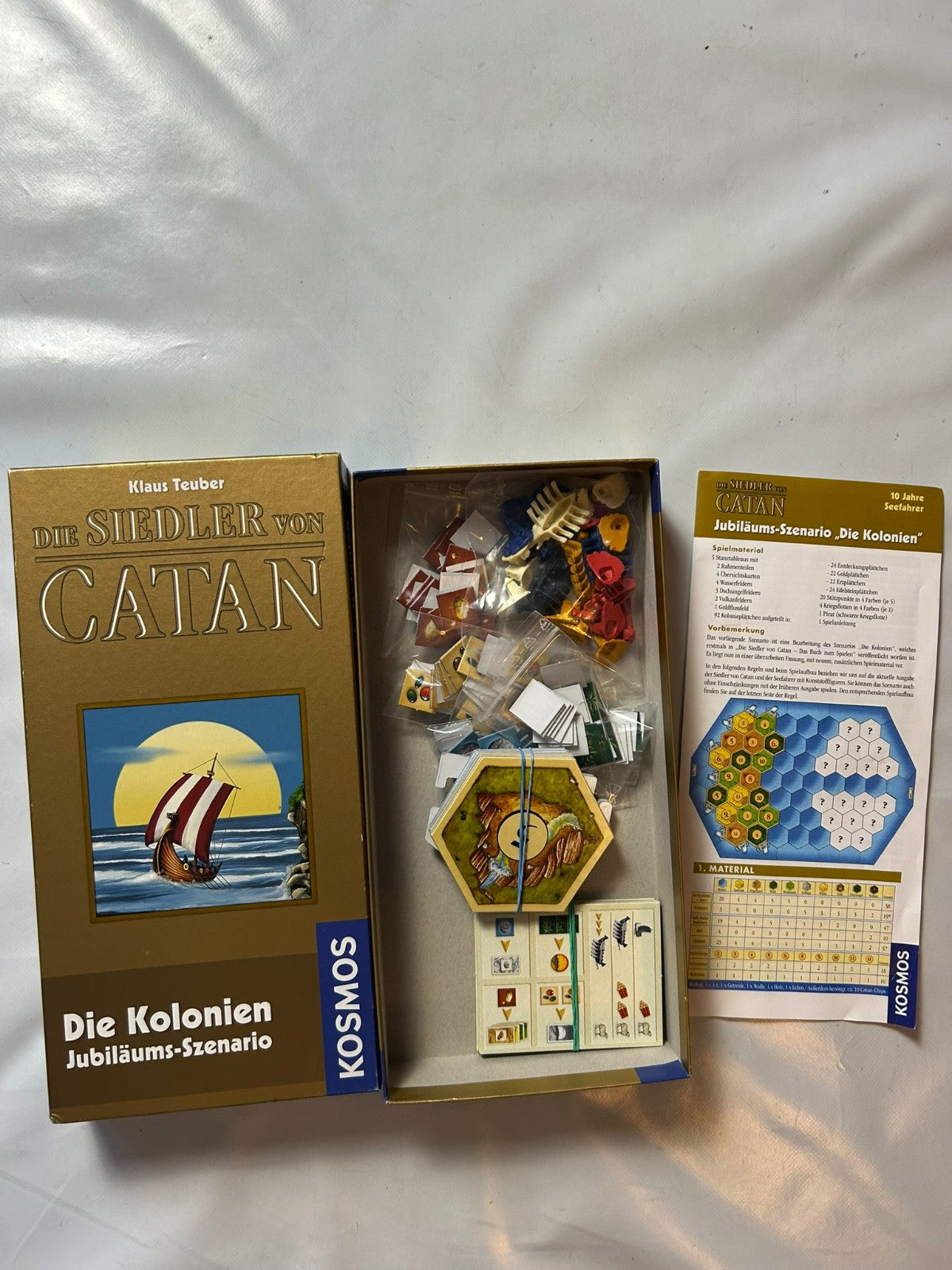 Die Siedler von Catan Szenario Die Kolonien  Kosmos  Vollständig - Ansicht 6