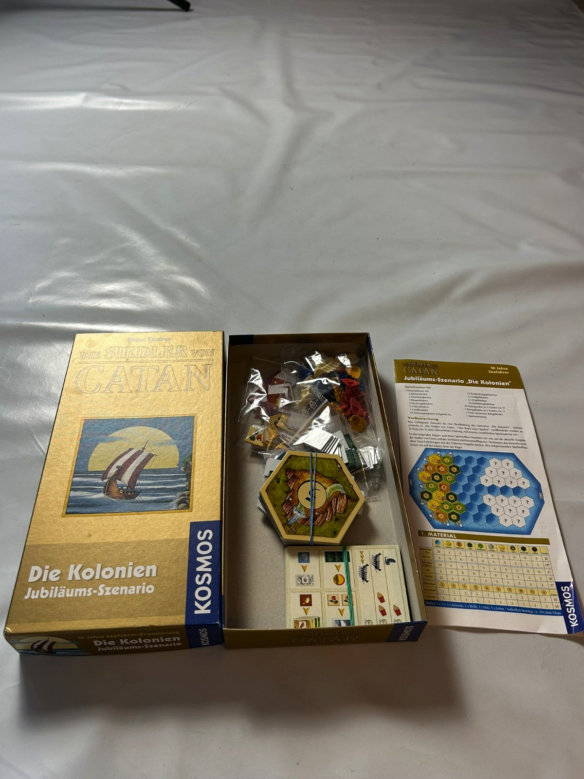 Die Siedler von Catan Szenario Die Kolonien  Kosmos  Vollständig - Ansicht 7