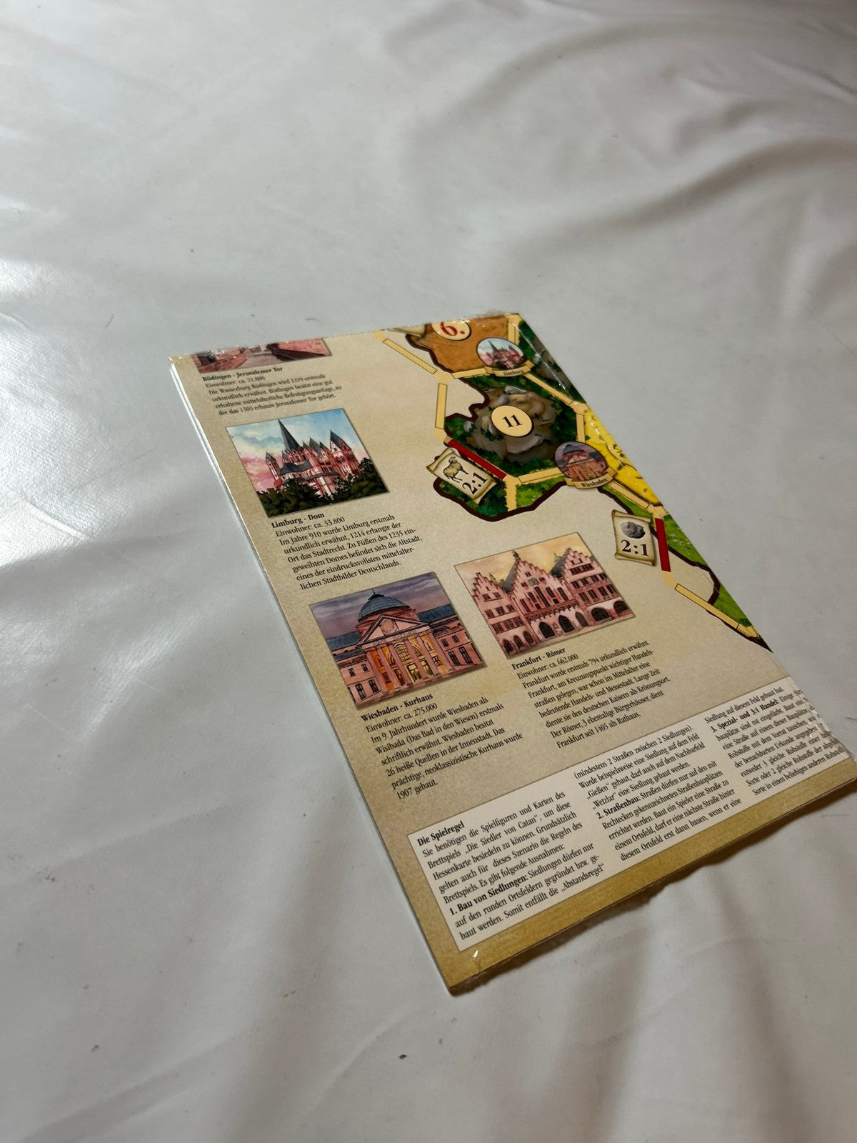 Die Siedler von Hessen  Siedler von Catan  Spielplan Erweiterung 2007 Neu - Ansicht 2