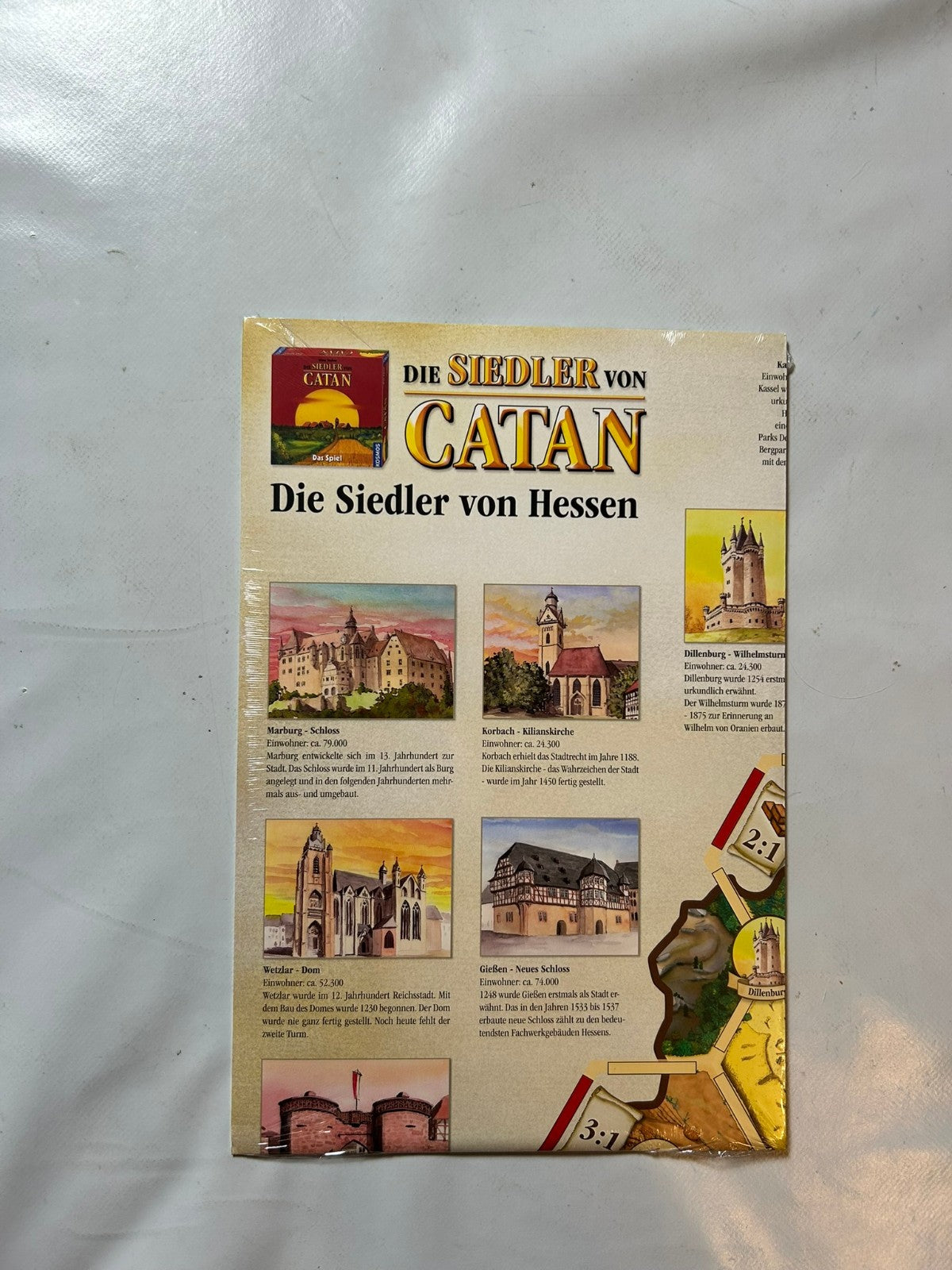Die Siedler von Hessen  Siedler von Catan  Spielplan Erweiterung 2007 Neu - Ansicht 3