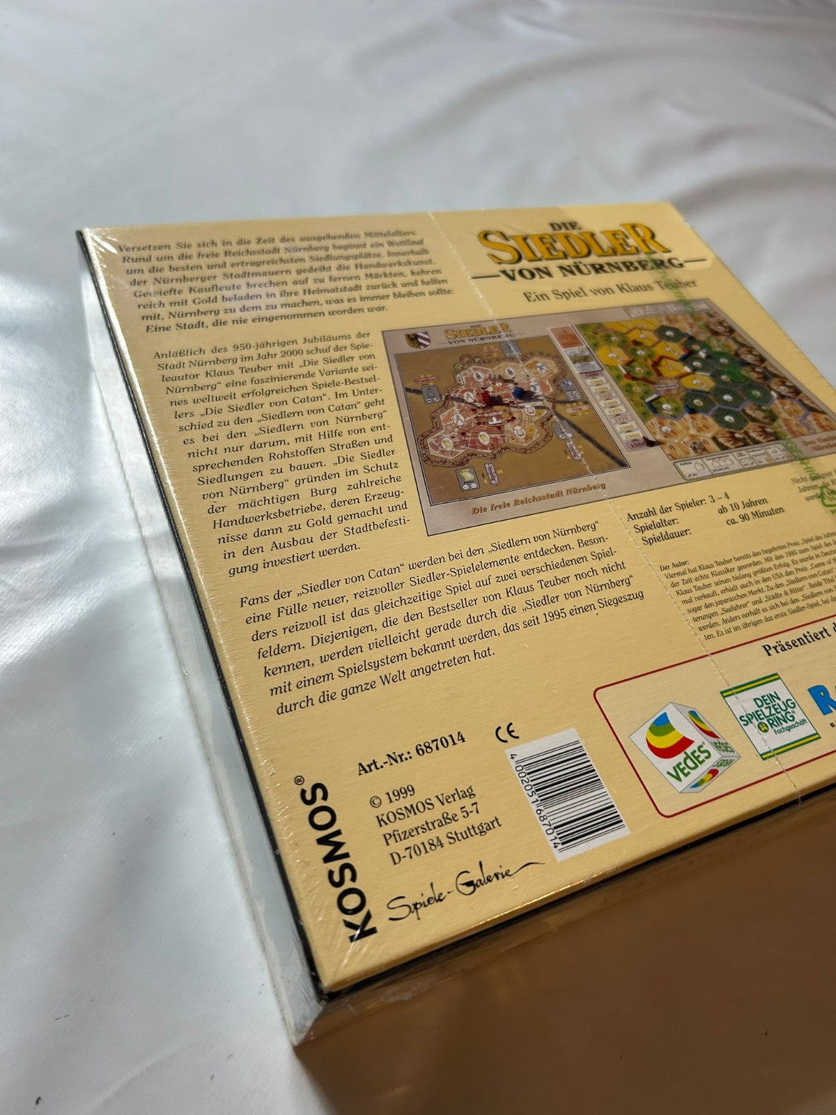 DIE SIEDLER VON NÜRNBERG Spiel Gesellschaftsspiel Kosmos  Neu in Folie - Ansicht 11