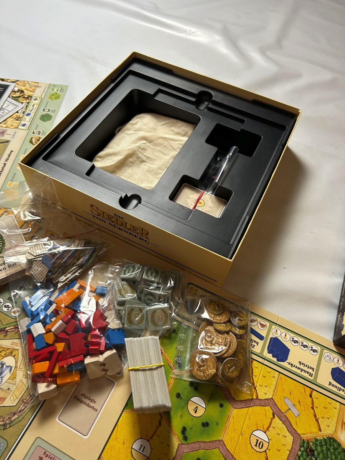DIE SIEDLER VON NÜRNBERG Spiel Gesellschaftsspiel Kosmos  vollständig - Ansicht 10