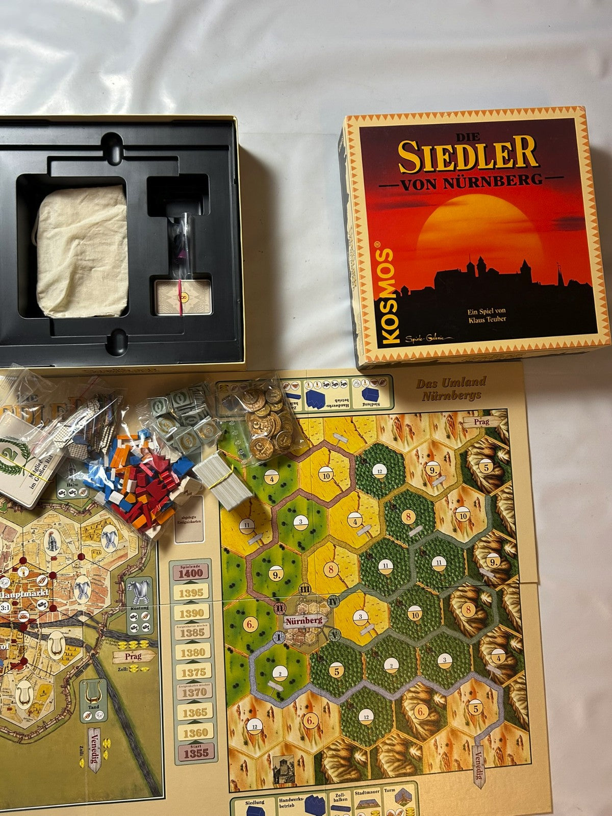 DIE SIEDLER VON NÜRNBERG Spiel Gesellschaftsspiel Kosmos  vollständig - Ansicht 7