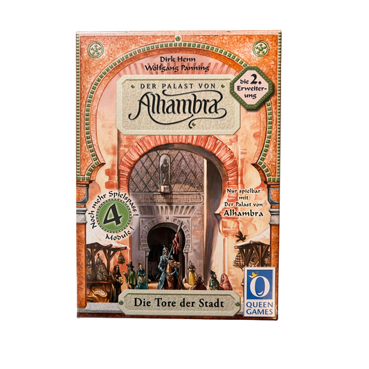 DIE TORE DER STADT  ALHAMBRA  2. ERWEITERUNG  QUEEN GAMES NEU in Folie - Ansicht 1