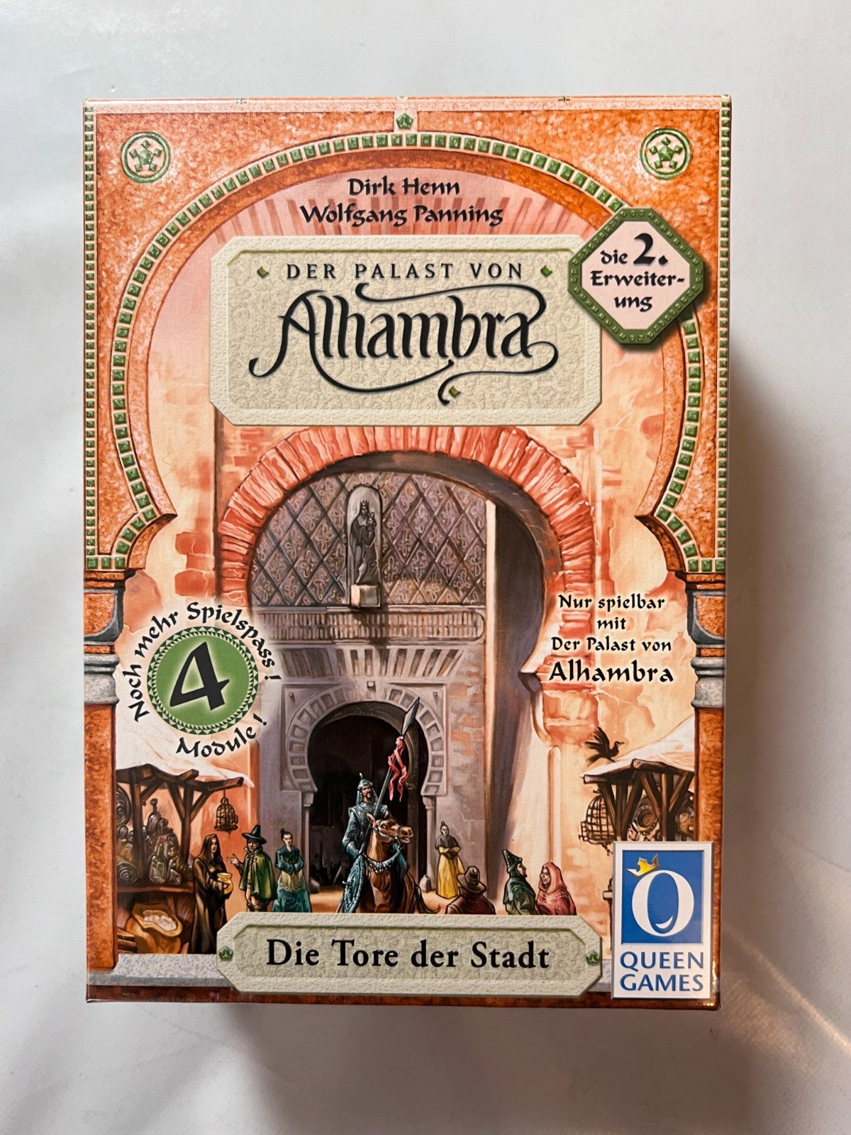 DIE TORE DER STADT  ALHAMBRA  2. ERWEITERUNG  QUEEN GAMES NEU in Folie - Ansicht 2