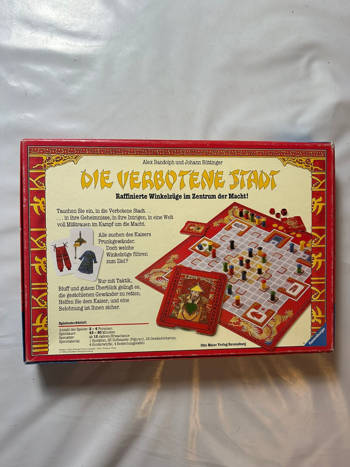 Die verbotene Stadt Brettspiel Gesellschaftsspiel Ravensburger  Vollständig - Ansicht 12