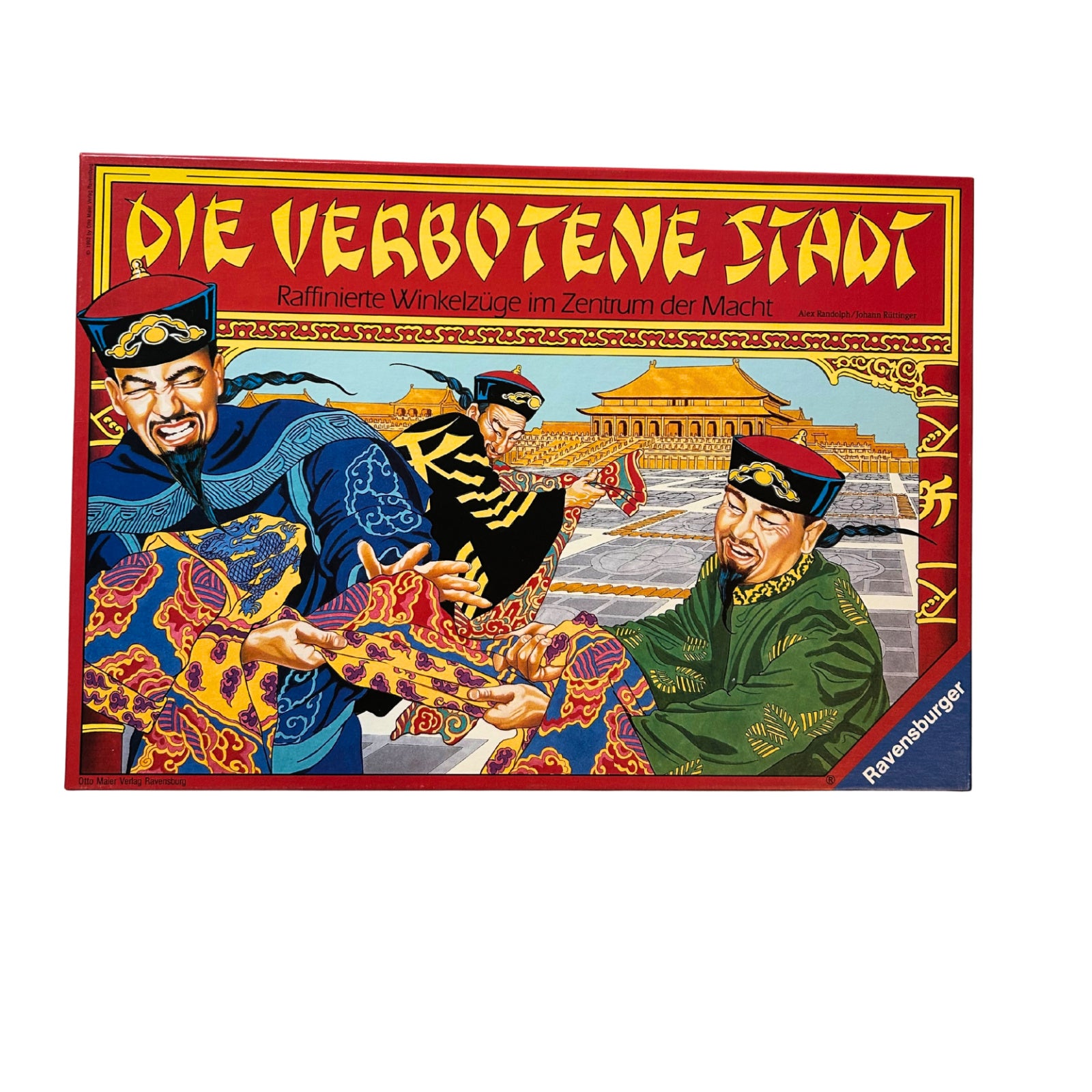 Die verbotene Stadt Brettspiel Gesellschaftsspiel Ravensburger – SKU A11249 – Gesellschaftsspiel gebraucht kaufen bei Brettspielimperium