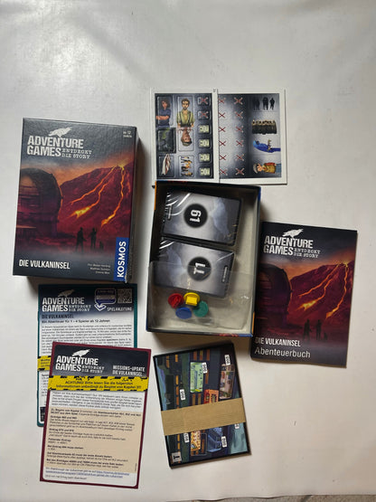 Die Vulkaninsel Spiel Brettspiel Gesellschaftsspiel Kosmos - Unbespielt - Ansicht 5