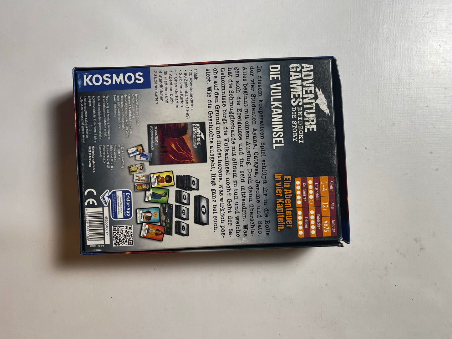 Die Vulkaninsel Spiel Brettspiel Gesellschaftsspiel Kosmos - Unbespielt - Ansicht 7