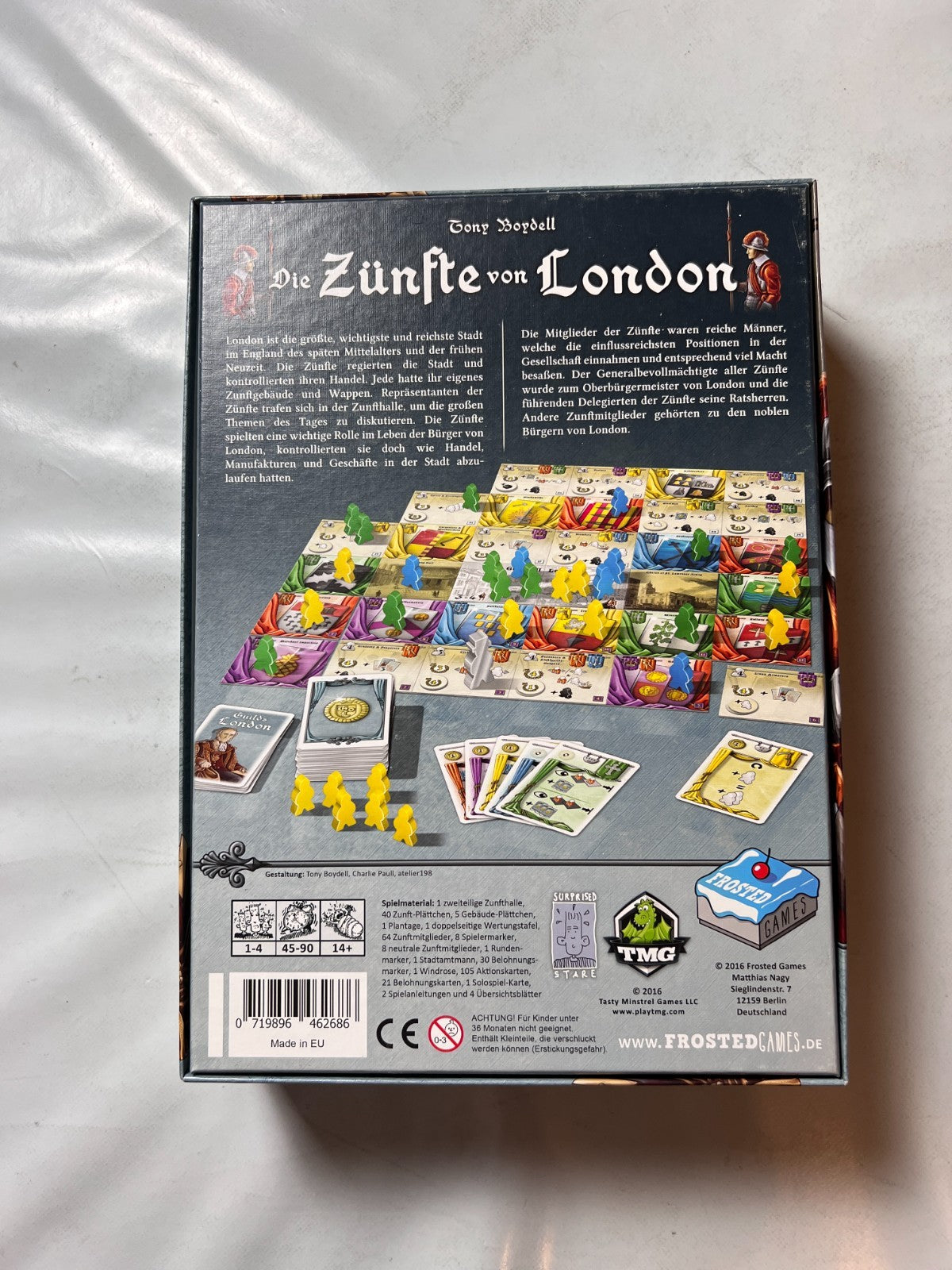 Die Zünfte von LondonFrosted Games Brettspiel  Vollständig - Ansicht 10