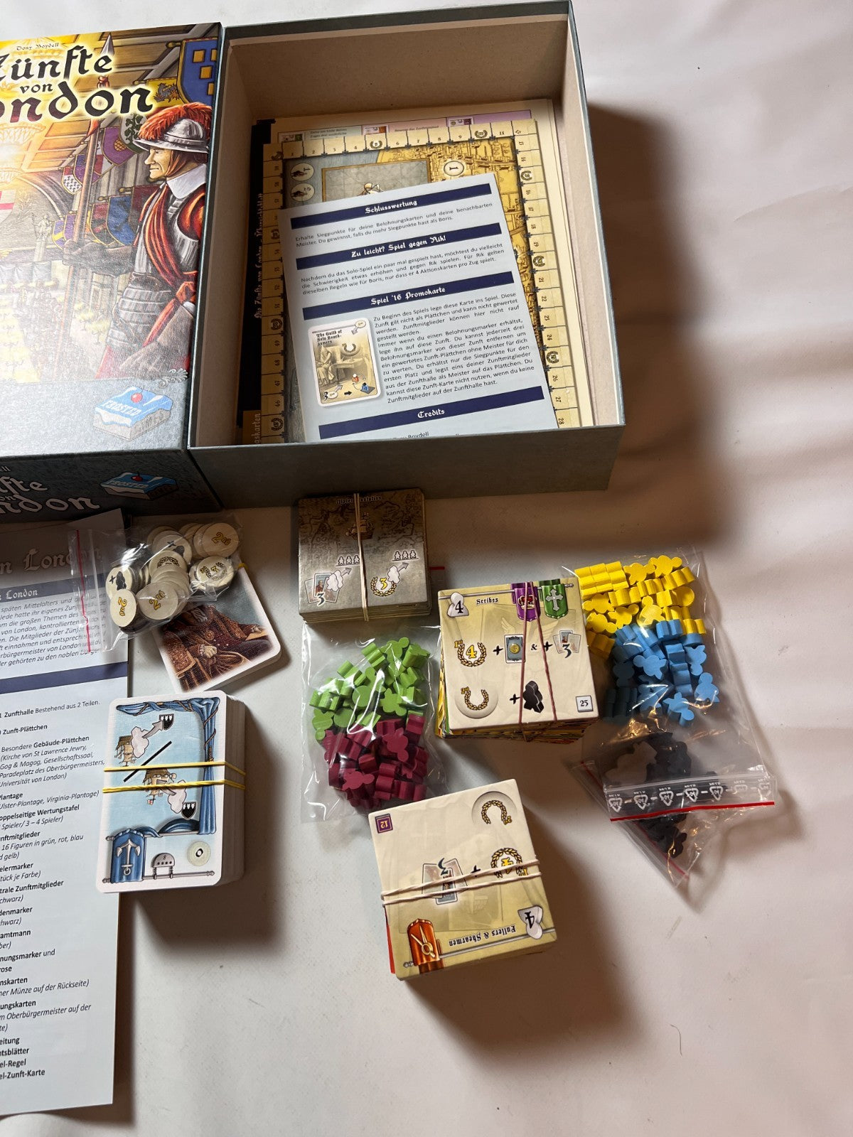 Die Zünfte von LondonFrosted Games Brettspiel  Vollständig - Ansicht 3