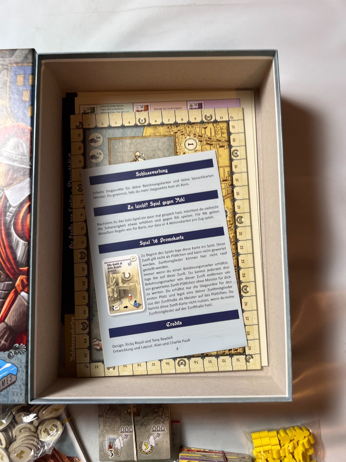 Die Zünfte von LondonFrosted Games Brettspiel  Vollständig - Ansicht 4