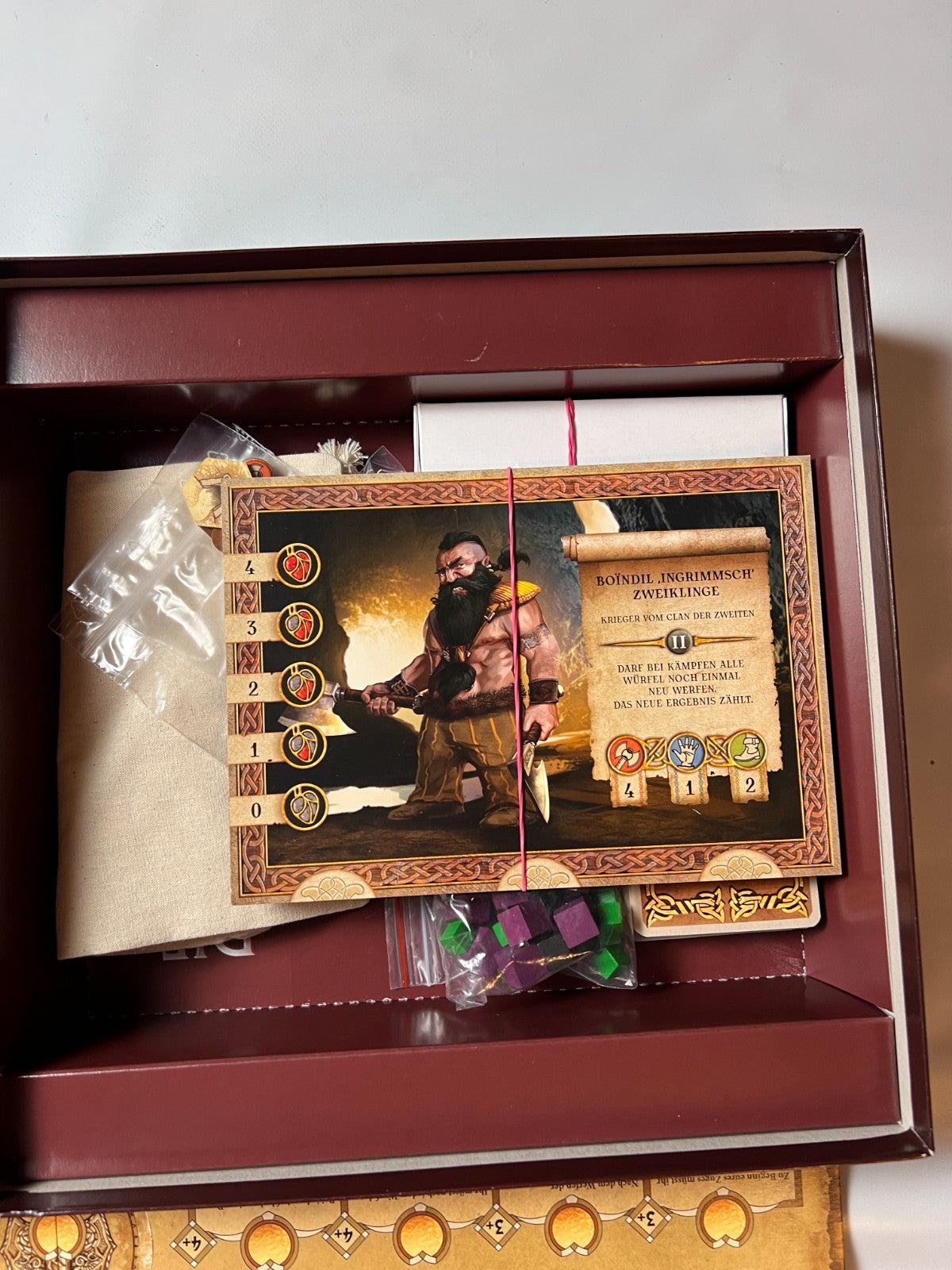 Die Zwerge Brettspiel von Pegasus Spiele vollständig - Ansicht 3