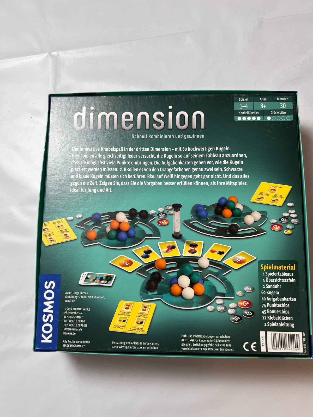 Dimension Schnell kombinieren Kosmos spiel - Vollständig - Ansicht 9