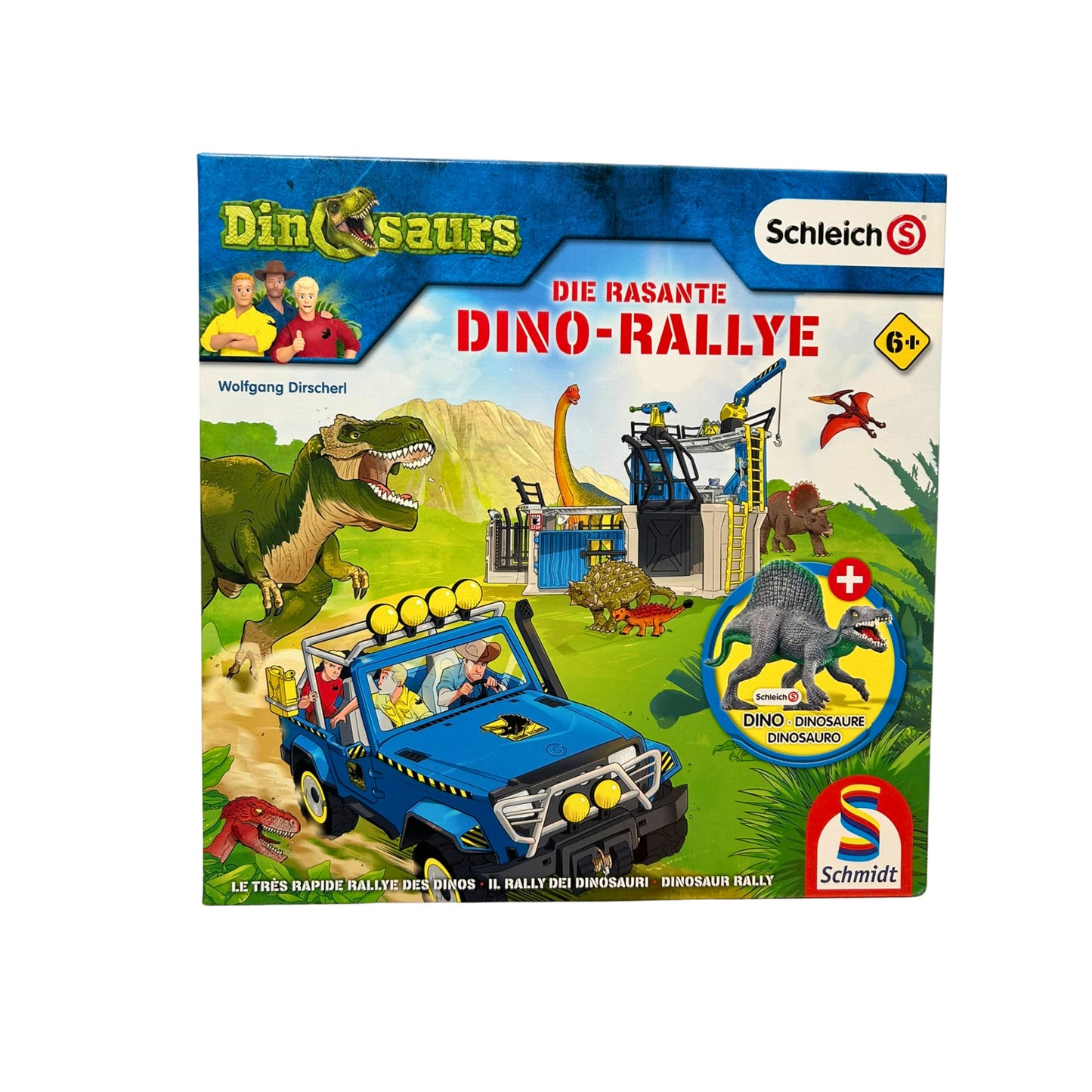Dino Rallye SCHMIDT SPIELE Schleich Kinderspiel – SKU A8913 – Gesellschaftsspiel gebraucht kaufen bei Brettspielimperium