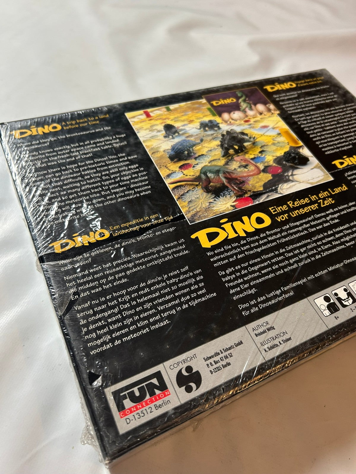 Dino SALAGAMES SPIEL Reinhold Wittig Brettspiel  Neu in Folie Folie Beschädigt - Ansicht 11