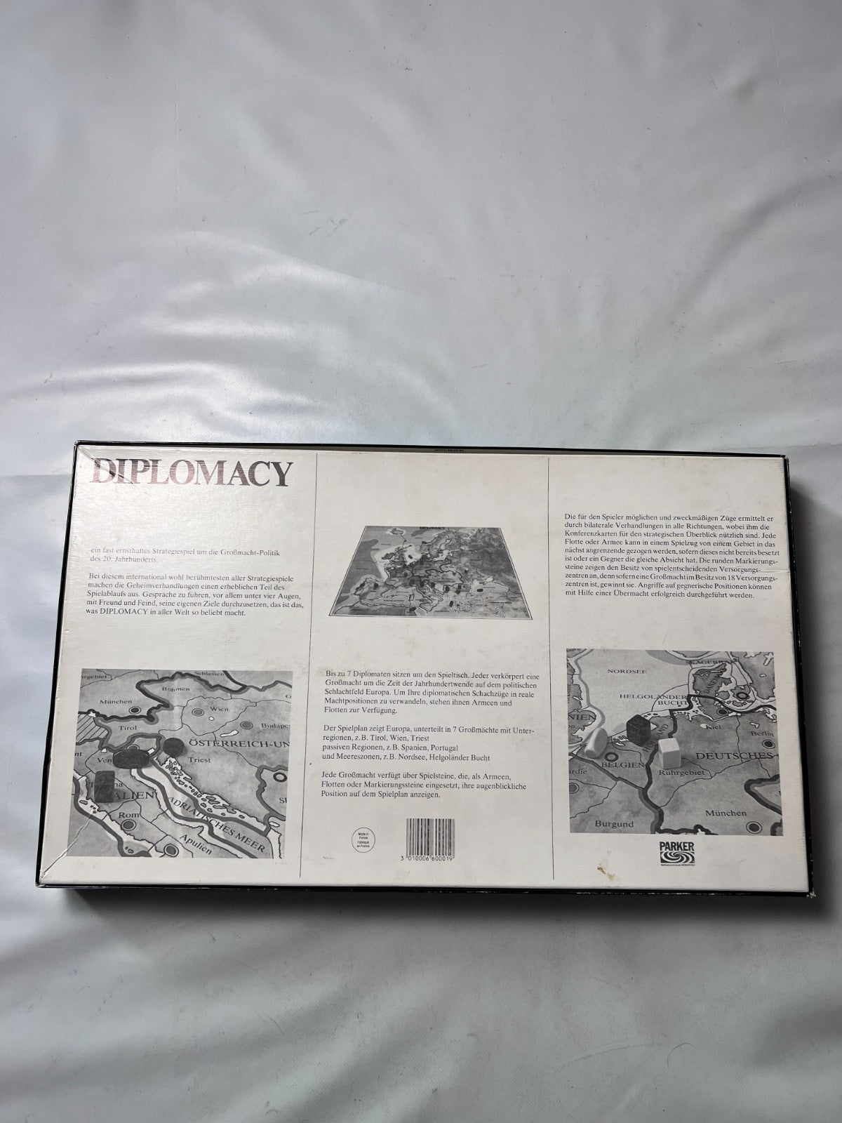 Diplomacy Parker Brettspiel Spiel Gesellschaftsspiel 1977  Vollständig - Ansicht 9