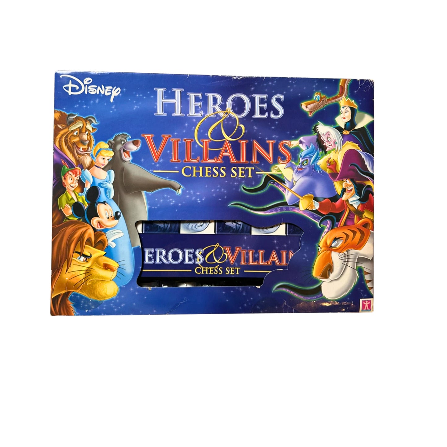 Disney Heroes & Villains (Helden und Schurken) Schach Set – SKU A10592 – Gesellschaftsspiel gebraucht kaufen bei Brettspielimperium