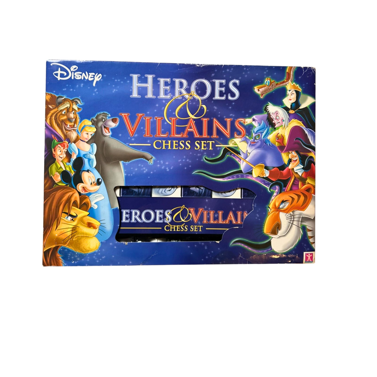 Disney Heroes & Villains (Helden und Schurken) Schach Set – SKU A10592 – Gesellschaftsspiel gebraucht kaufen bei Brettspielimperium