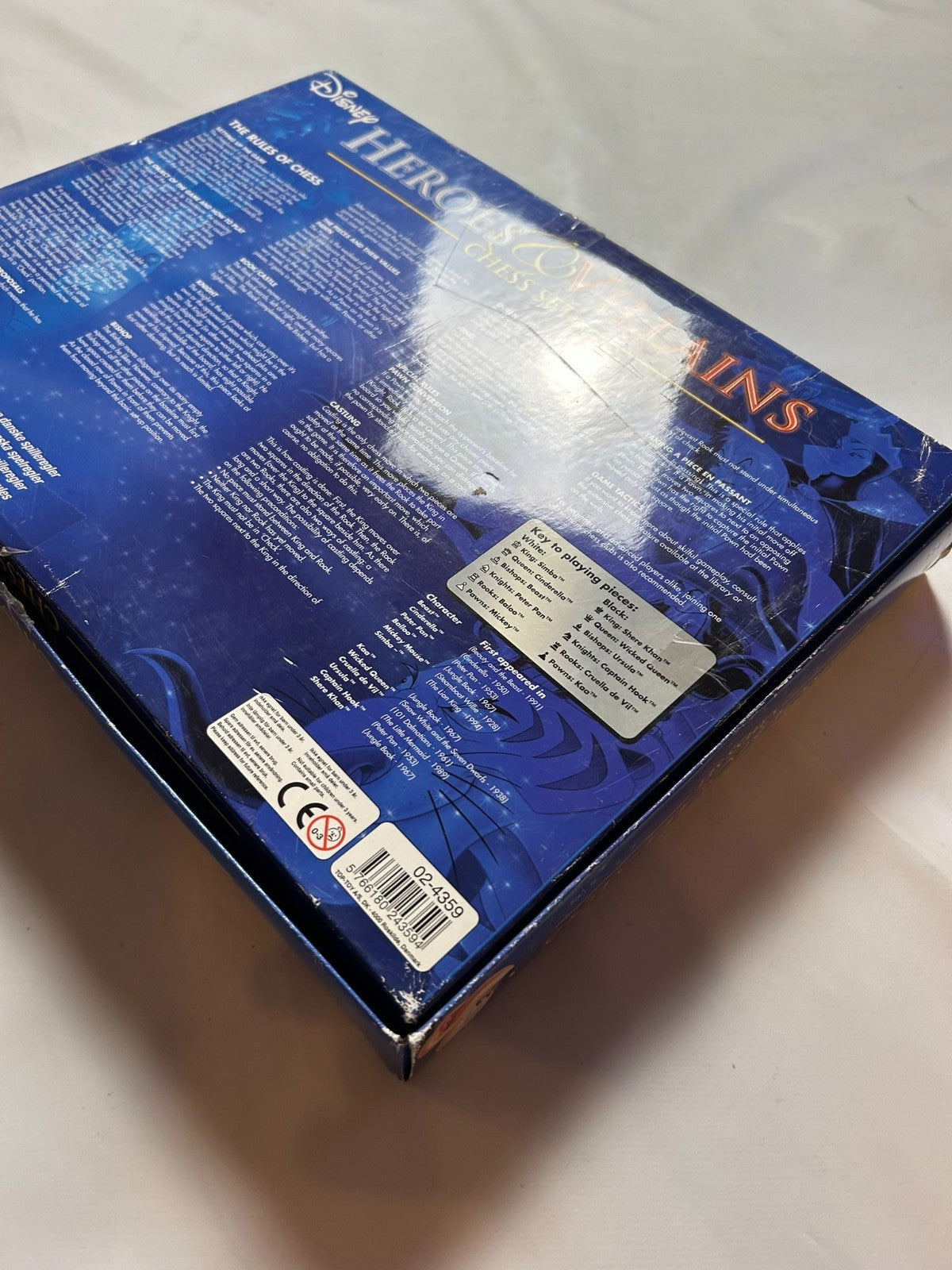 Disney Heroes & Villains (Helden und Schurken) Schach Set  Vollständig - Ansicht 15