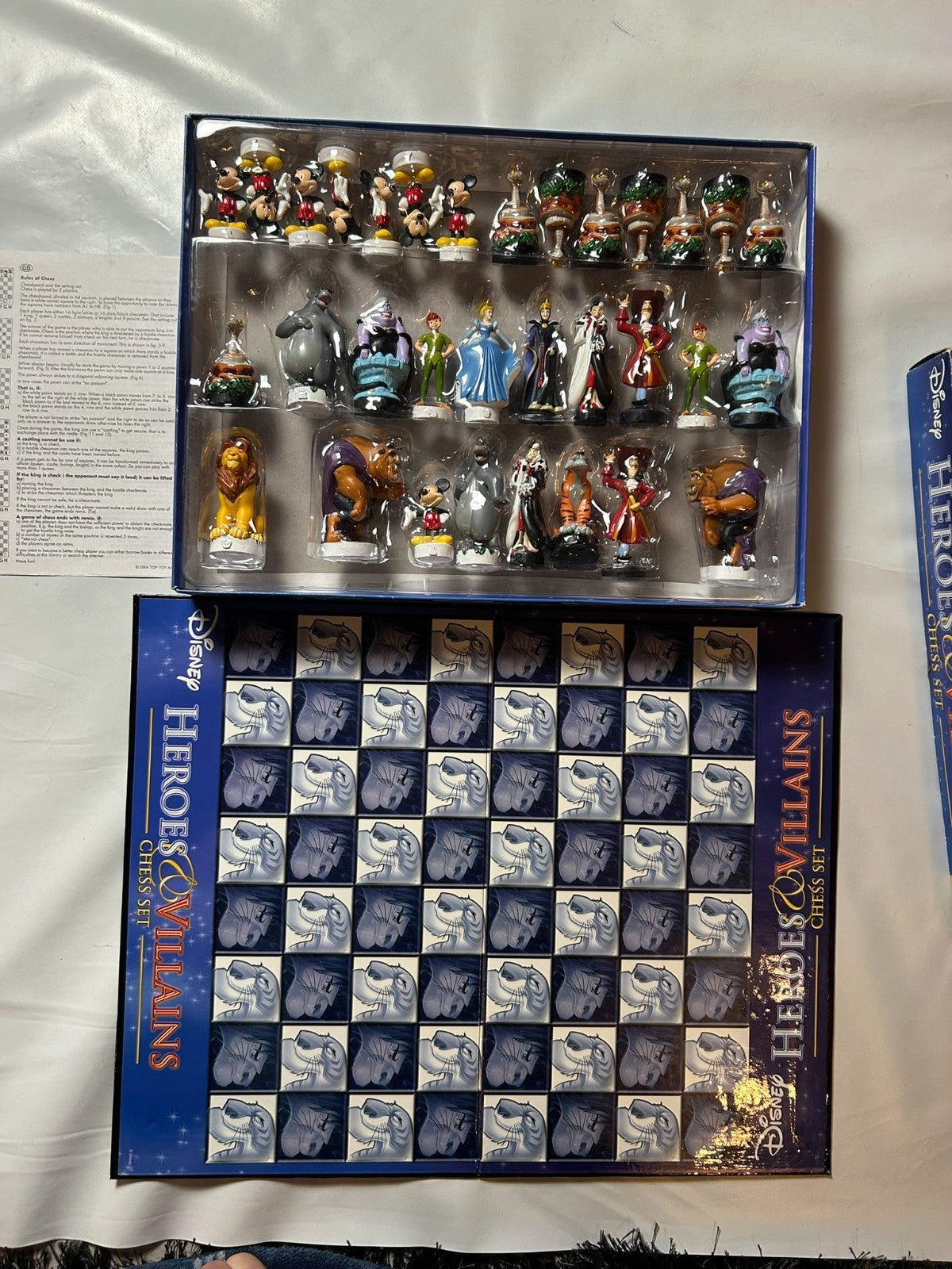 Disney Heroes & Villains (Helden und Schurken) Schach Set  Vollständig - Ansicht 9