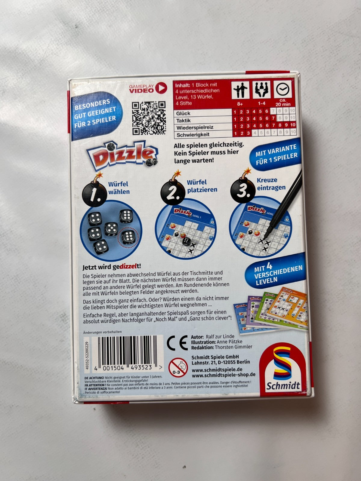 Dizzle Schmidt Spiele Spiel Würfelspiel - Vollständig - Ansicht 9
