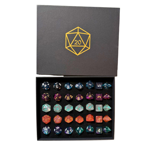 DND Würfelset 35-teilig – Dice Set – Pen & Paper / RPG – SKU A13106 – Würfelspiel gebraucht kaufen bei Brettspielimperium