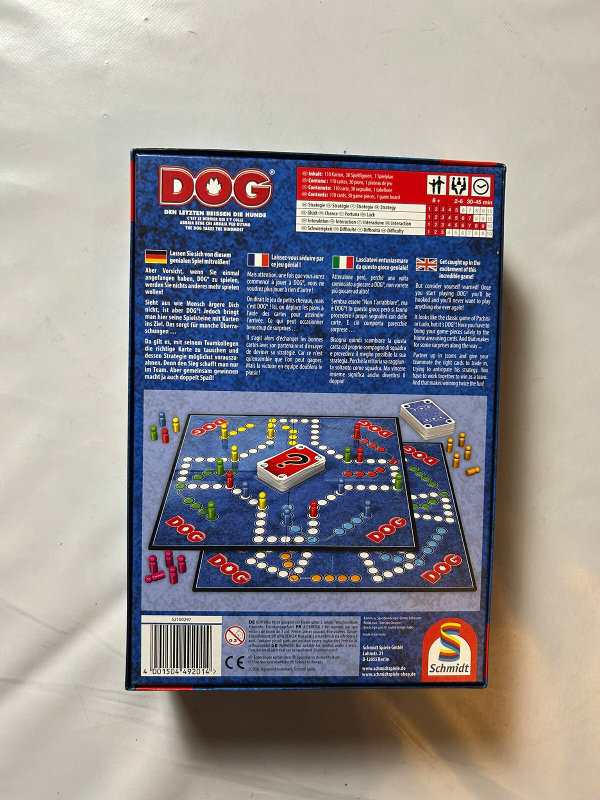 DOG Den letzten beissen die Hunde Schmidt Spiele Spiel  - Unbespielt - Ansicht 9