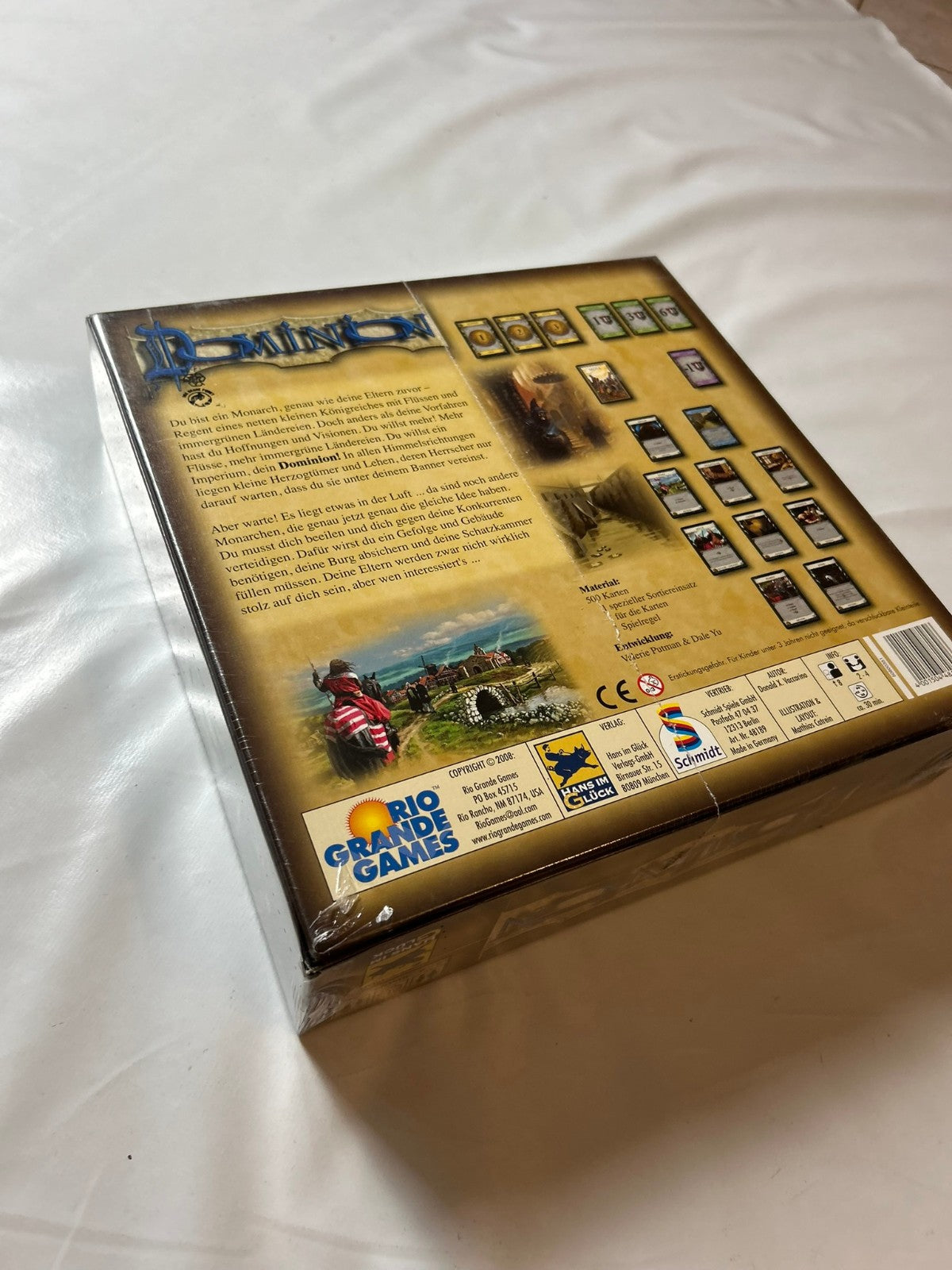 Dominion  Donald X Vaccarino  Erstausgabe  Hans im Glück  Neu in Folie - Ansicht 9