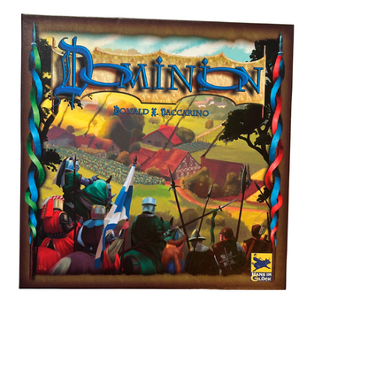 Dominion  Donald X Vaccarino  Erstausgabe  Hans im Glück  Unbespielt - Ansicht 1
