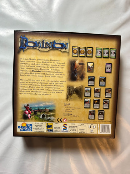 Dominion  Donald X Vaccarino  Erstausgabe  Hans im Glück  Unbespielt - Ansicht 9
