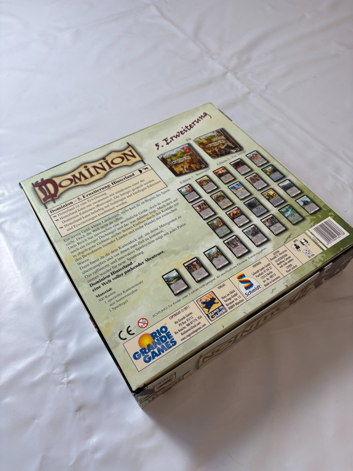 Dominion Hinterland Erweiterung 5 Spiel Hans im Glück - Vollständig - Ansicht 13