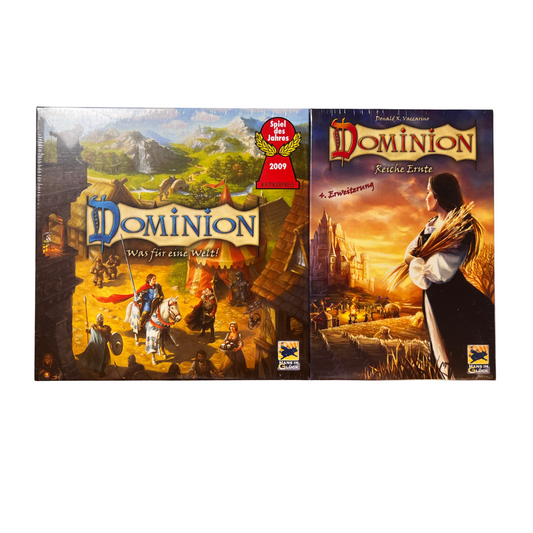 Dominion  Reiche Ernte & Originalspiel Hans im Glück  Neu in Folie - Ansicht 1