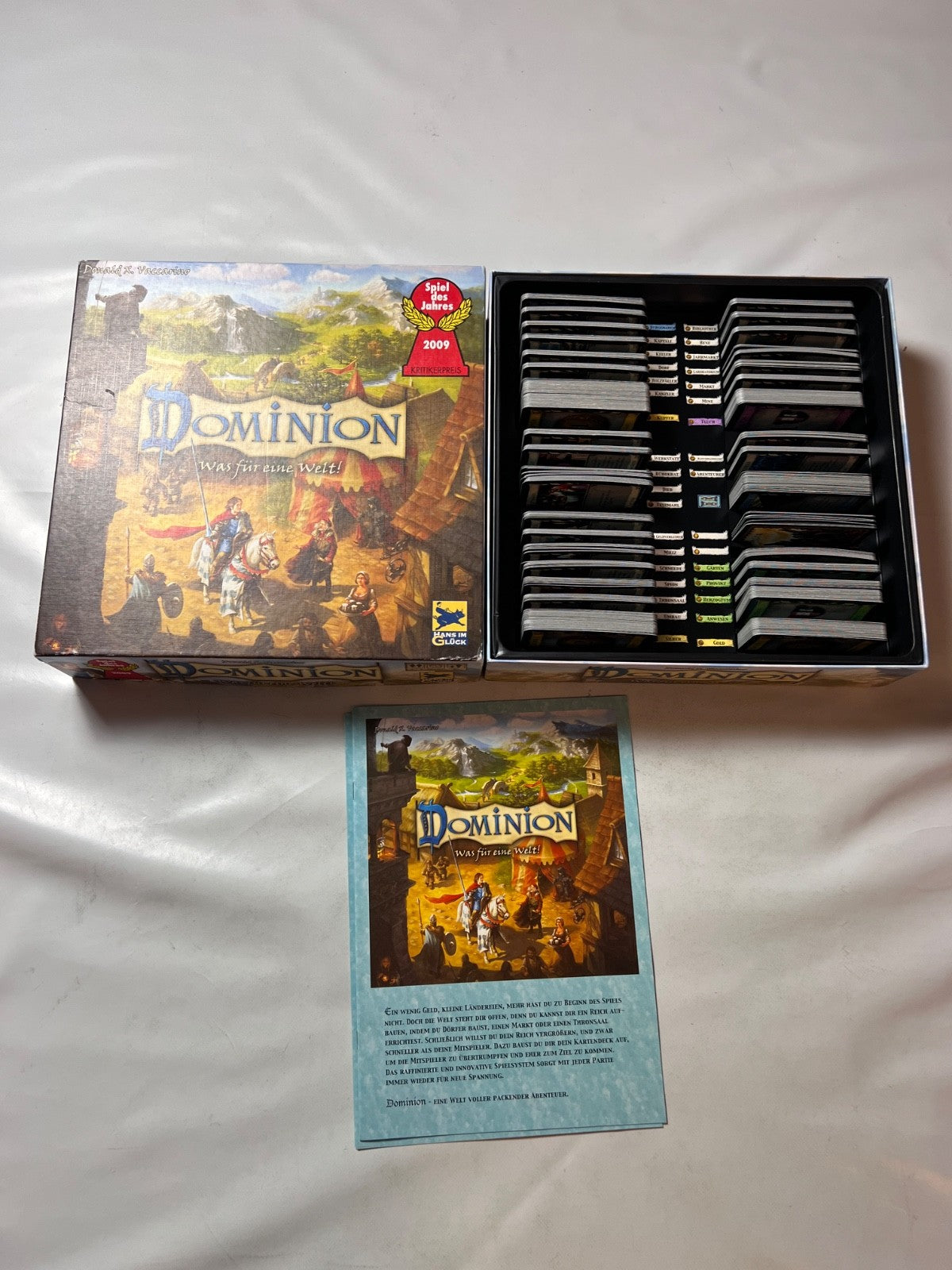Dominion  Was für eine Welt Basisspiel Hans im Glück  Vollständig - Ansicht 2