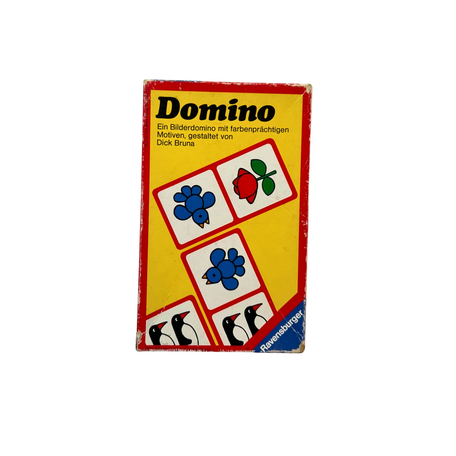 Domino Bilderdomino Seltene alte Ausgabe - Ravensburger 1976 – SKU A5321 – Gesellschaftsspiel gebraucht kaufen bei Brettspielimperium