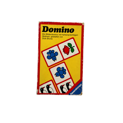 Domino Bilderdomino Seltene alte Ausgabe - Ravensburger 1976 – SKU A5321 – Gesellschaftsspiel gebraucht kaufen bei Brettspielimperium