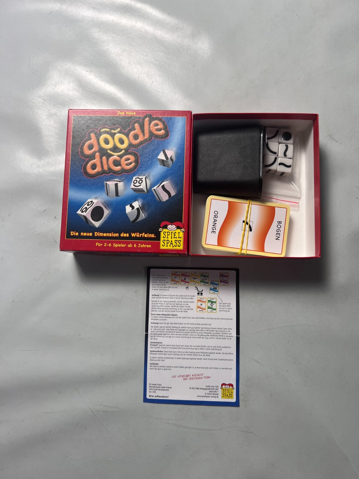 Doodle Dice Würfelspiel Spiel Spass  Vollständig - Ansicht 2