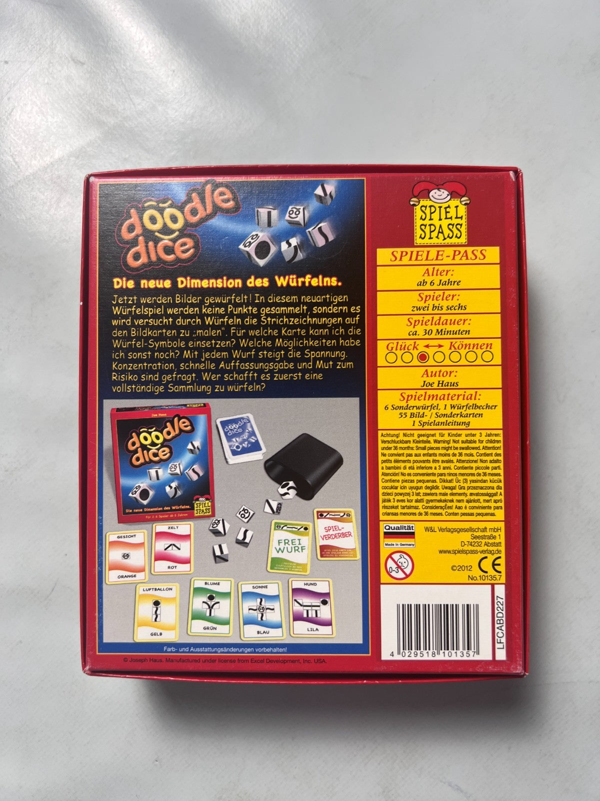 Doodle Dice Würfelspiel Spiel Spass  Vollständig - Ansicht 9