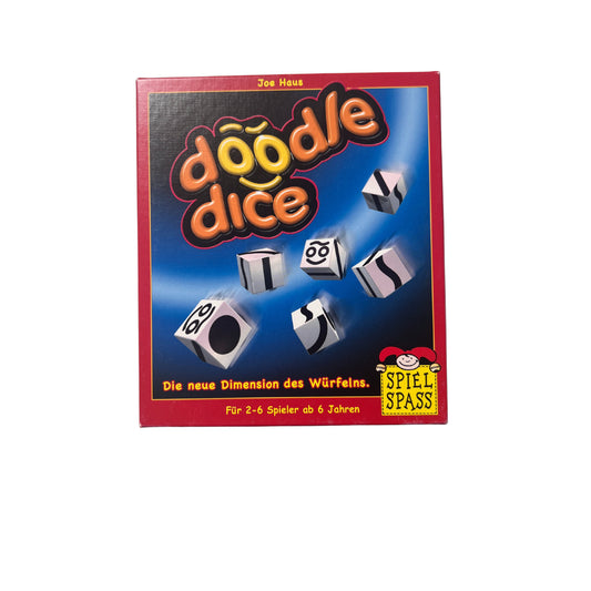 Doodle Dice Würfelspiel Spiel Spass – SKU A12949 – Würfelspiel gebraucht kaufen bei Brettspielimperium