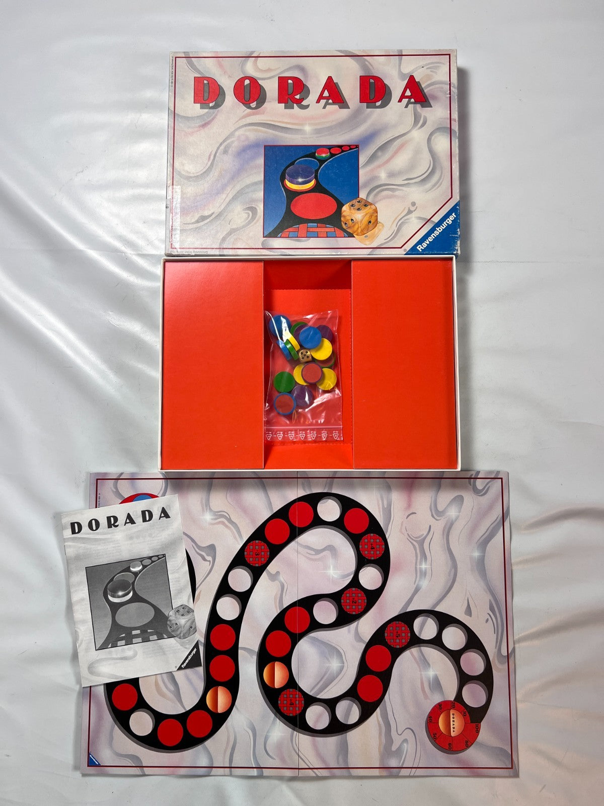 Dorada Ravensburger Brettspiel Jahr 1988 Brettspiel Vollständig - Ansicht 2