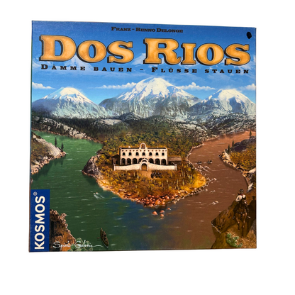 Dos Rios  Dämme bauen  Flüsse stauen Kosmos Brettspiel  Vollständig - Ansicht 1
