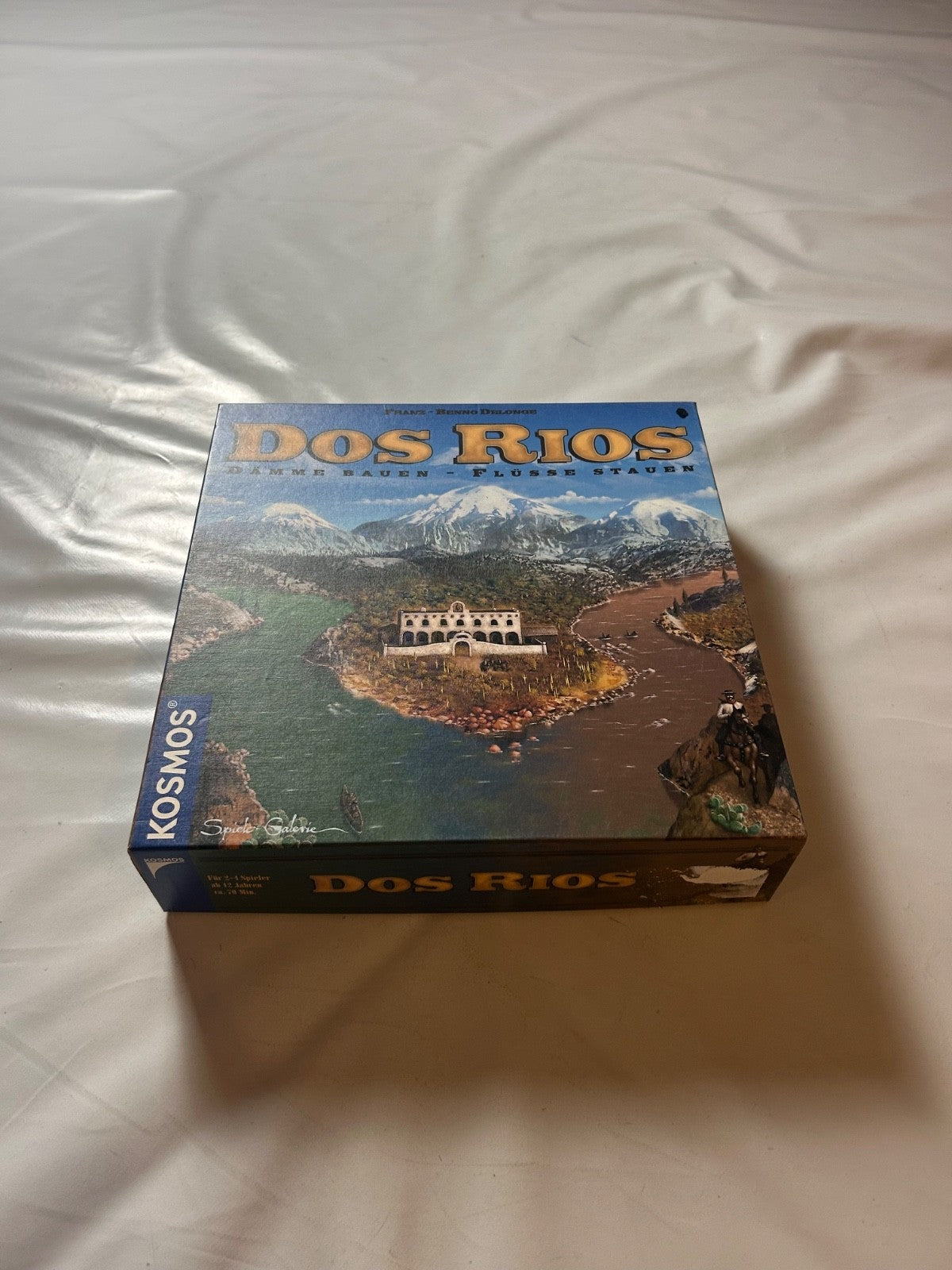Dos Rios  Dämme bauen  Flüsse stauen Kosmos Brettspiel  Vollständig - Ansicht 3