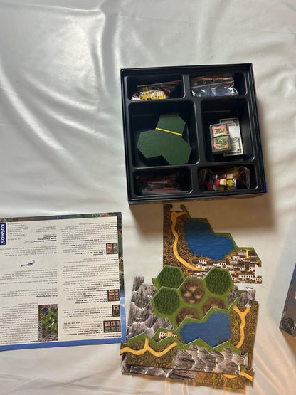 Dos Rios  Dämme bauen  Flüsse stauen Kosmos Brettspiel  Vollständig - Ansicht 6