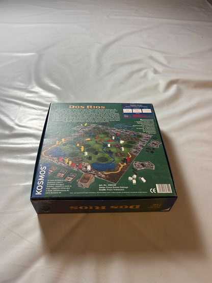 Dos Rios  Dämme bauen  Flüsse stauen Kosmos Brettspiel  Vollständig - Ansicht 9