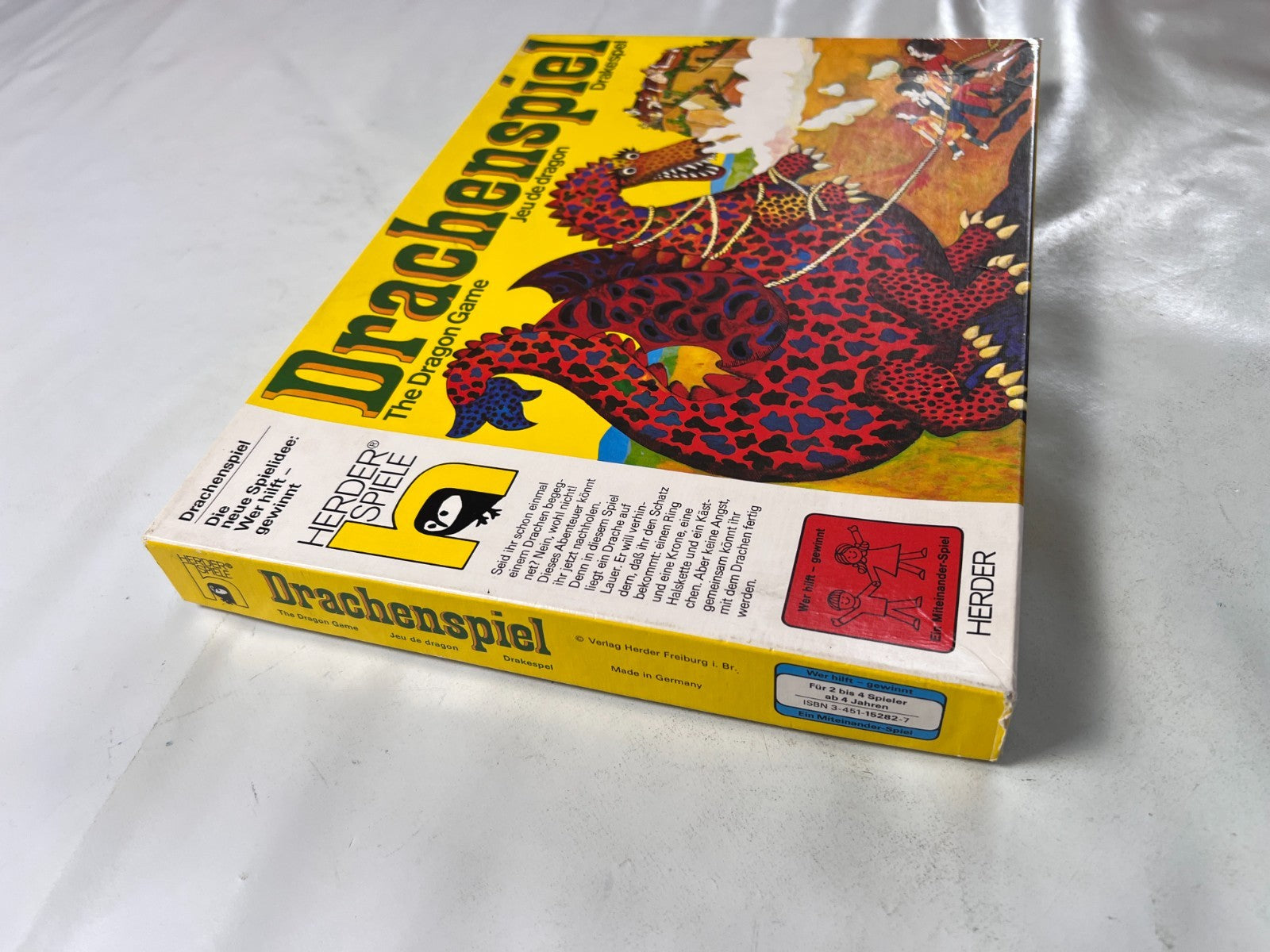 Drachen Spiel (The Dragon Game) Herder Spiele Auflage 1986  Vollständig - Ansicht 5