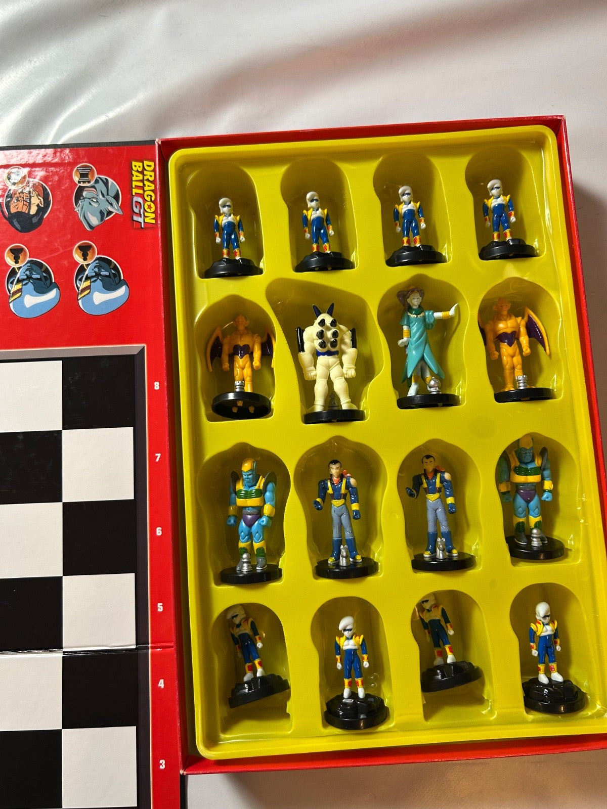 DRAGON BALL GT Schachspiel 90er Jahre Vintage - Vollständig Brett gerissen - Ansicht 8