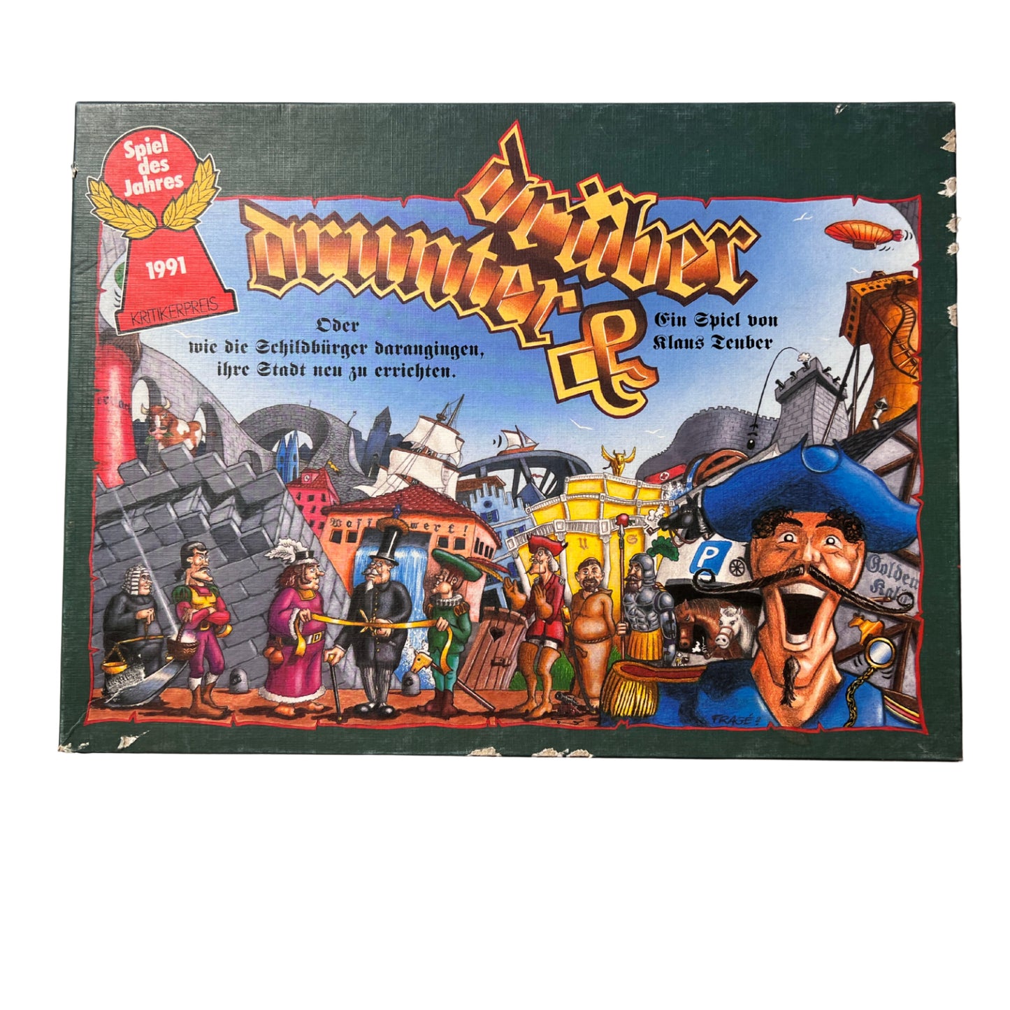 Drunter und Drüber Spiel des Jahres 1991 Brettspiel – SKU A10516 – Gesellschaftsspiel gebraucht kaufen bei Brettspielimperium
