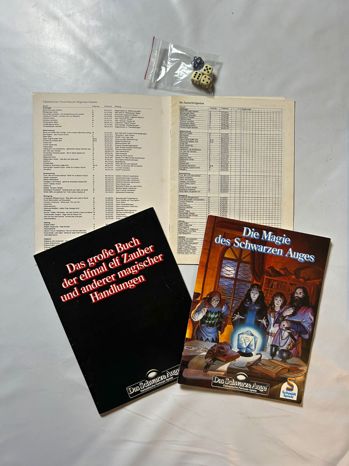 DSA 2 Das schwarze Auge - Abenteuer Ausbau-Spiel. Die Magie des Schwarzen Auges - Ansicht 6